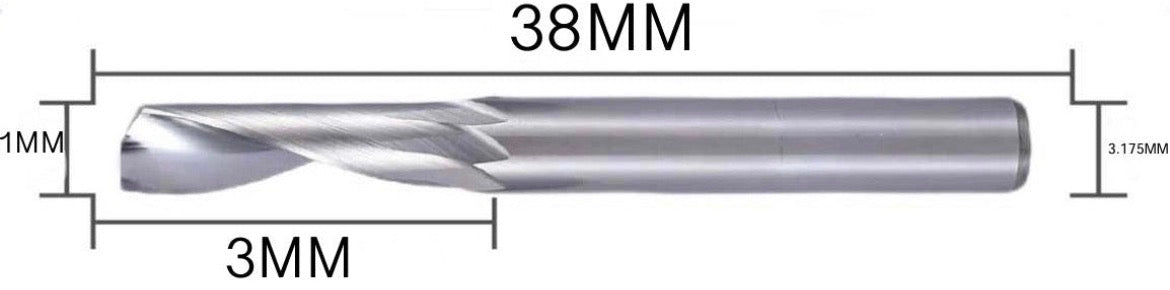 Professional Single Flute Up Cutter