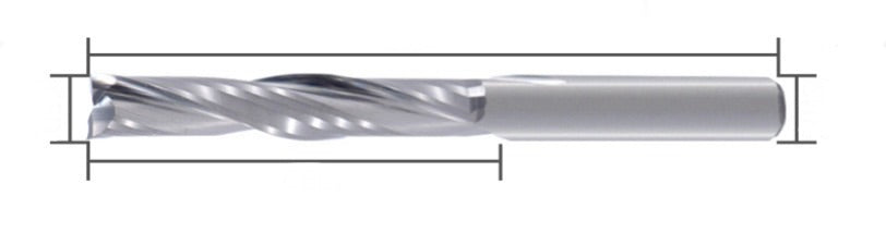 Two Flute Down Cutter