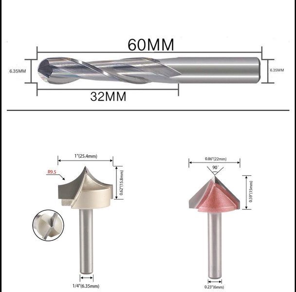 3D CNC Engraving Bundle