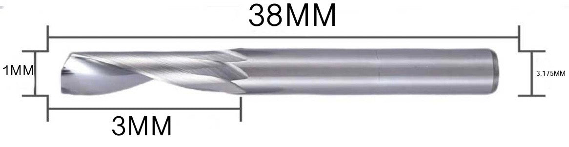 Professional Single Flute Up Cutter